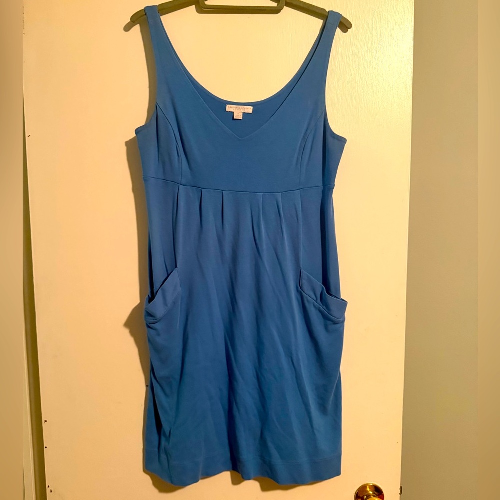 New York & Company 🔷 Blue Mini Dress 🔷 with Pockets 🔷 M